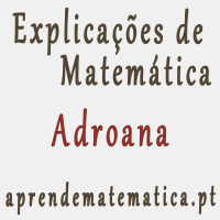 Centro de explicações de matemática na Adroana. Explicador de matemática na adroana.
